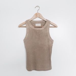 Citizens of Humanity Isabel Rib Tank in “Sandatlas”